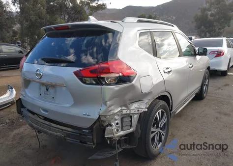 2017 Nissan Rogue Sl из США, поврежденный, VIN 5N1AT2MT6HC752335